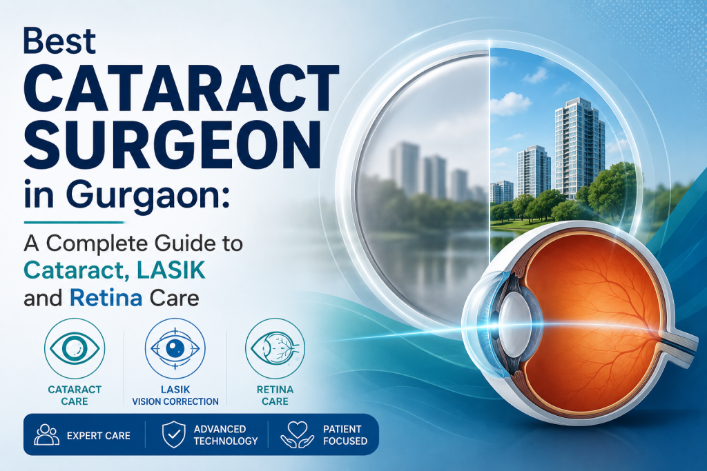 Best Cataract Surgeon in Gurgaon: A Complete Guide to Cataract, LASIK and Retina Care
